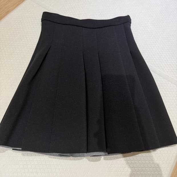 알렉산더왕 블랙 네오플렌 미니스커트