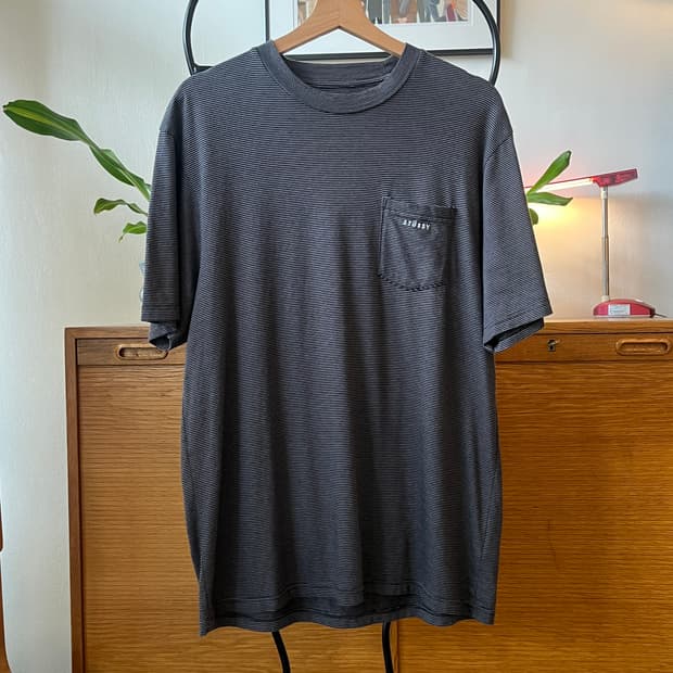 Stussy pocket 1/2 T-shirt ( ~103 )