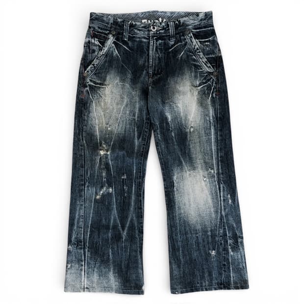 Buckaroo 캣워싱 데님팬츠