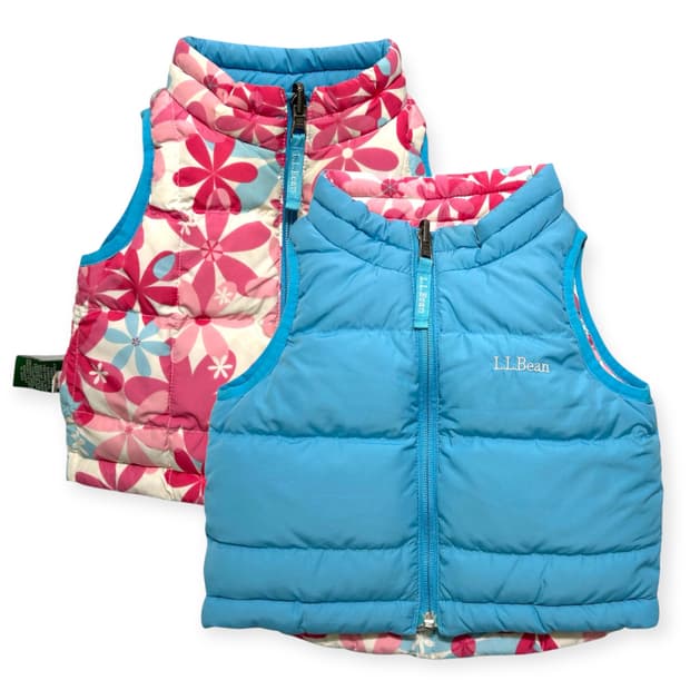 엘엘빈 키즈 리버시블 다운 베스트(12-18m)