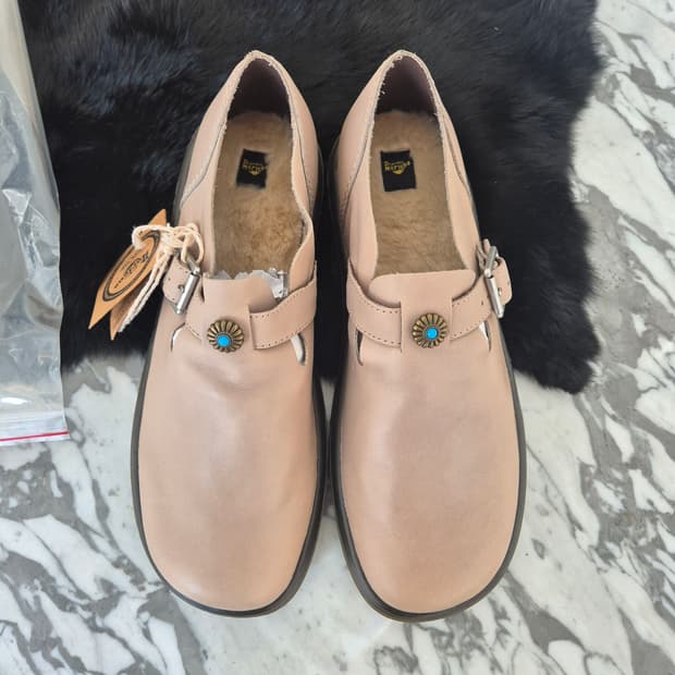 닥터마틴 패트리샤 터키석 콘초 커스텀 #토프컬러