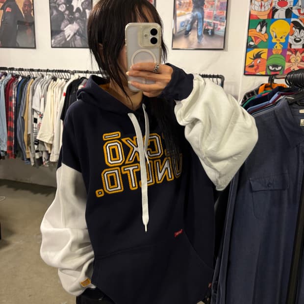에코 힙합 후드티