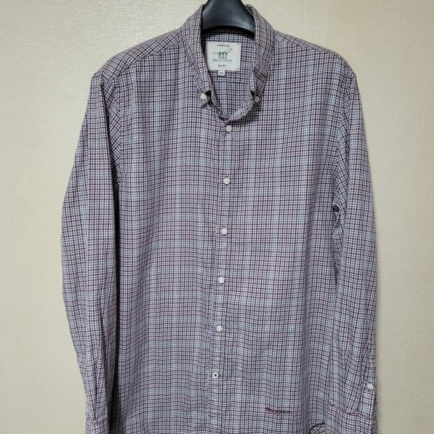 헨리코튼 멀티 체크셔츠