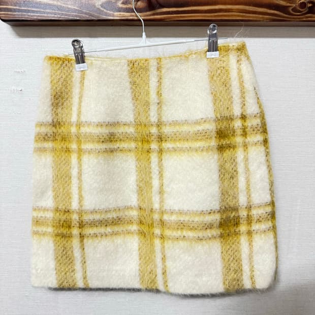 Alexa chung 알렉사청 알파카 울 스커트