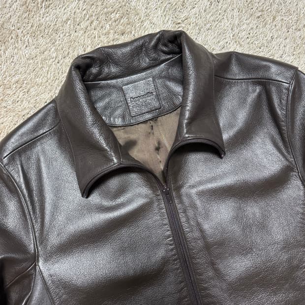 [2] appendix leather jacker brown
