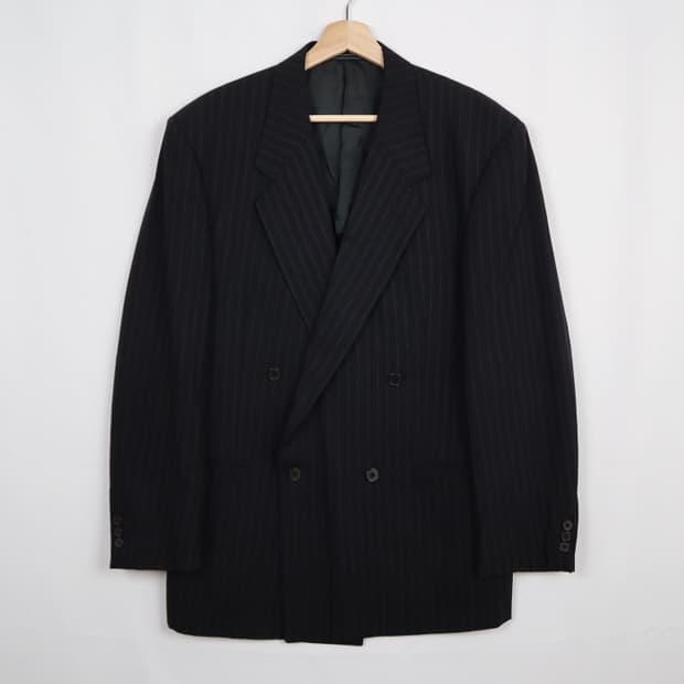 베르사체 더블브레스티드 블레이져