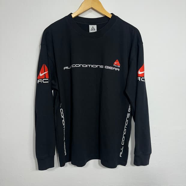 나이키 acg 시즈널 렁스 롱슬리브 XL 아시아판