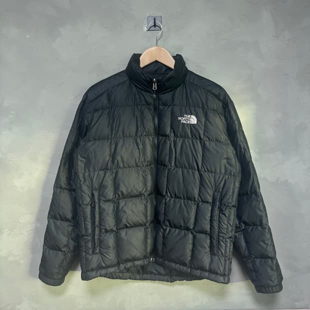 노스페이스 600 블록 구스다운 경량패딩 