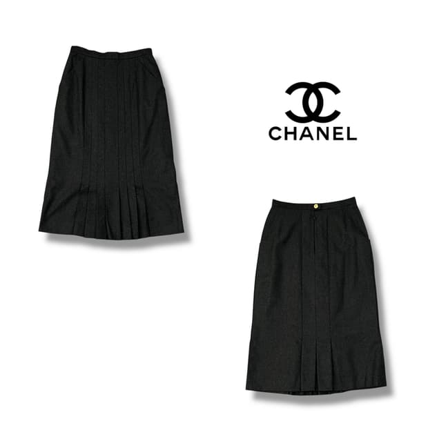  샤넬 아카이브 스커트 y14196