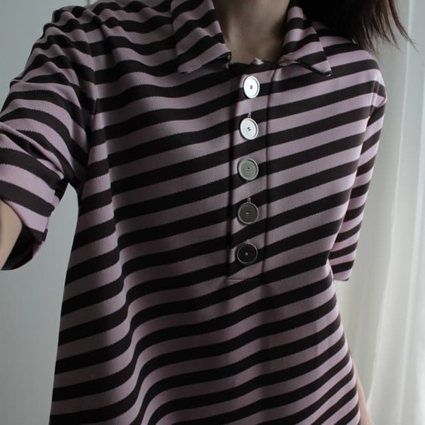 Raf simons Pk stripe one-piece
