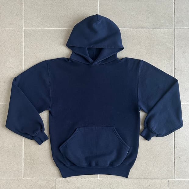 90s 빈티지 러셀 후드 네이비 M USA