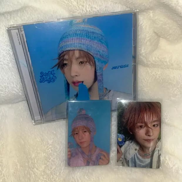 엔시티 위시 유우시 송버드 일본 개인반 포카 씨디 일괄 하타치