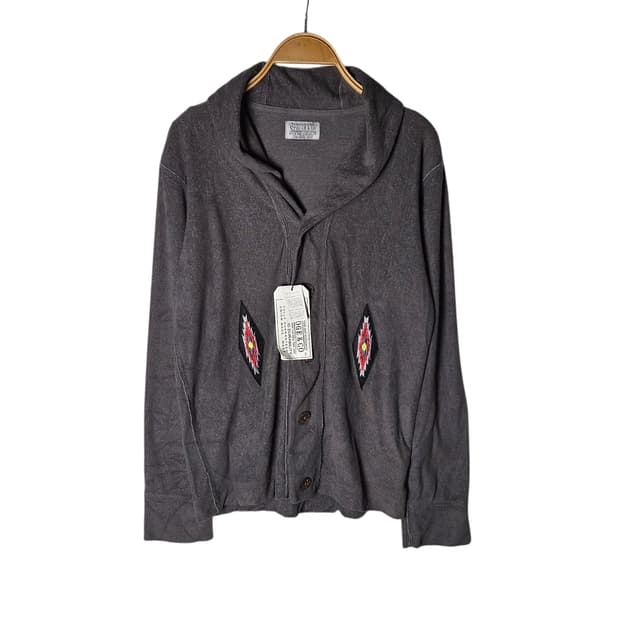 [STOOGE & CO] 스투지앤코 웨스턴 숄카라 스웻 가디건(새상품)