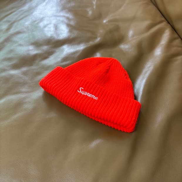 Supreme 슈프림 루즈 게이지 오렌지 비니 모자 (Orange)