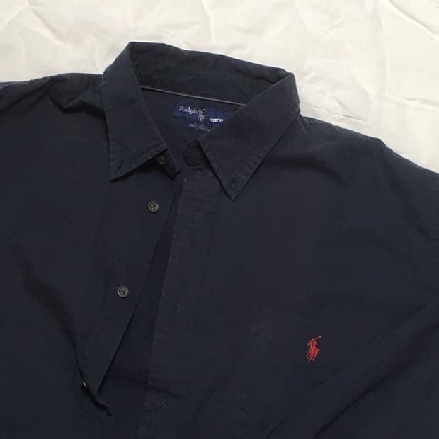폴로 긴팔 셔츠 남방