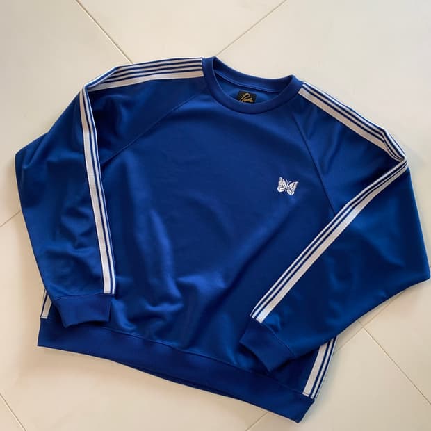 니들스 크루넥 맨투맨 로얄블루 L