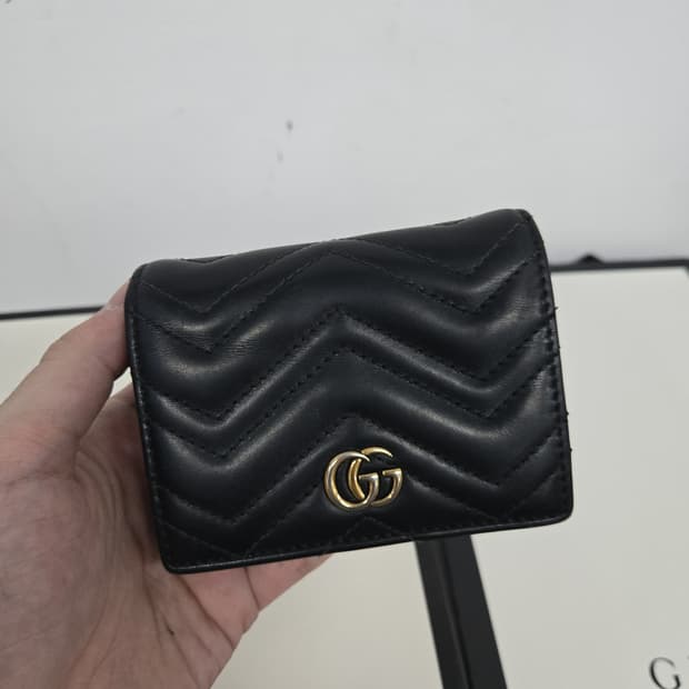 [보증서 정품]구찌 마몽 여성 반지갑