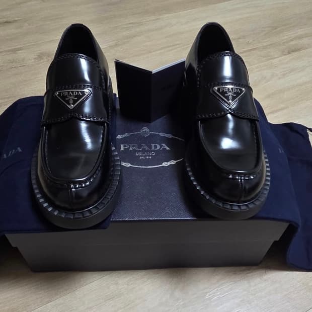 prada 초콜릿 로퍼 Men 250
