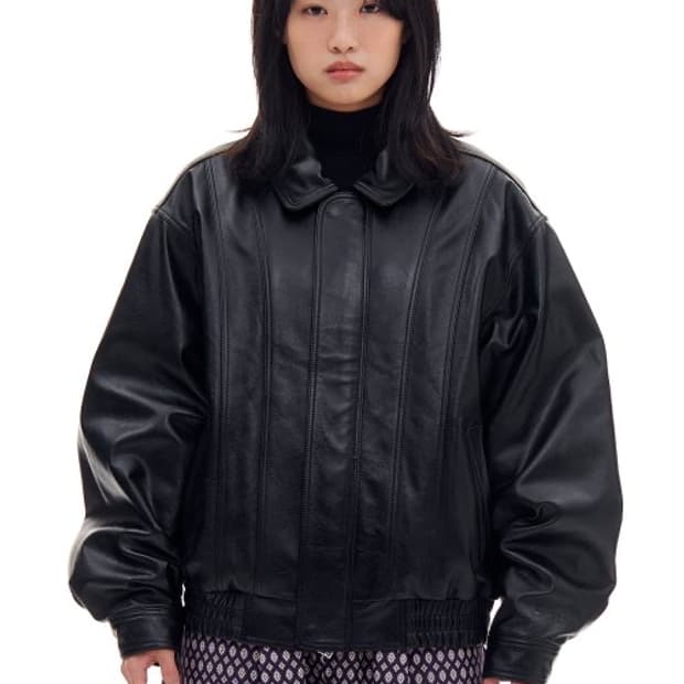 아카이브볼드 리얼레더자켓