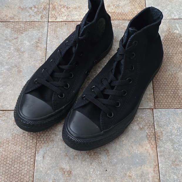 (240)컨버스 척테일러 올스타 하이 블랙