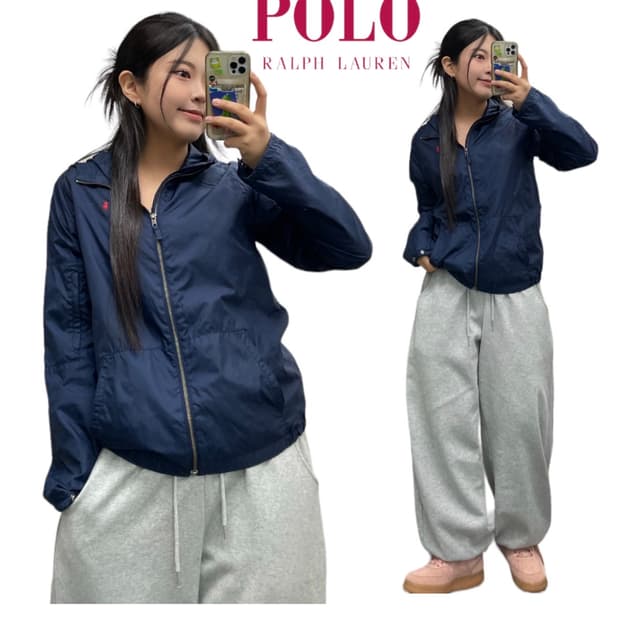 폴로 랄프로렌 투웨이 바람막이 / 폴로 집업 / 폴로자켓/ 폴로바람막이
