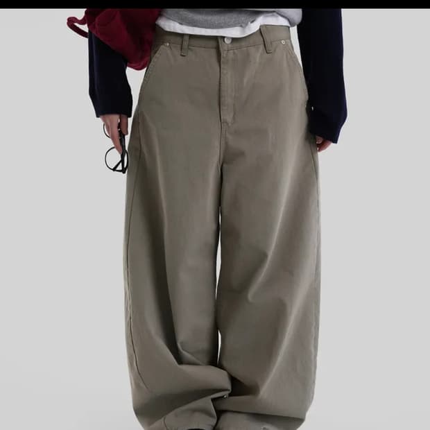 어텀 셔틀커브드팬츠