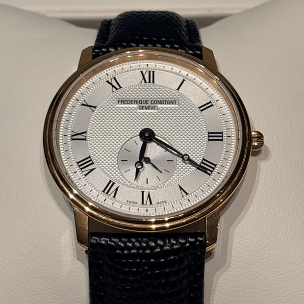 프레드릭 콘스탄트 슬림쿼츠 드레스 34mm