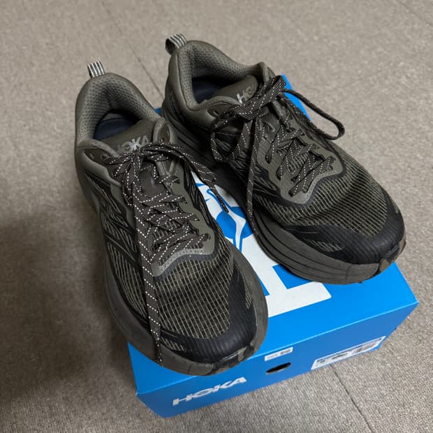 Hoka 호카 본디8 TS 케이지 딥 엄버 260 