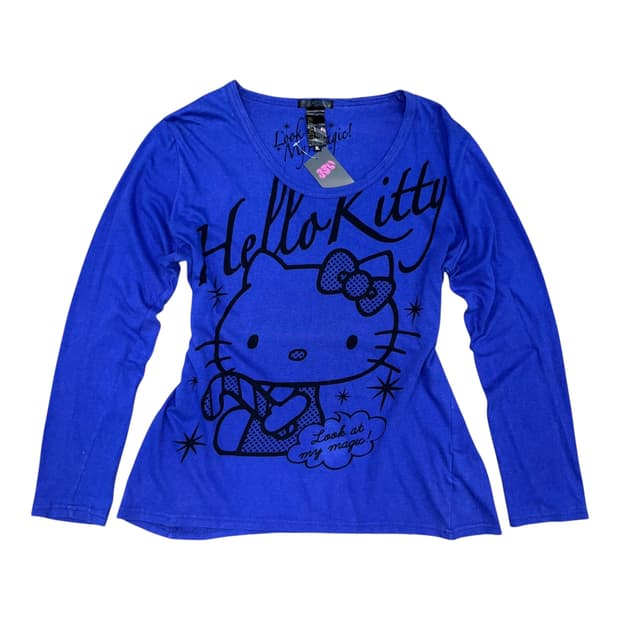 DIG DEEP x HELLO KITTY 디그딥x헬로키티 긴팔티 키치