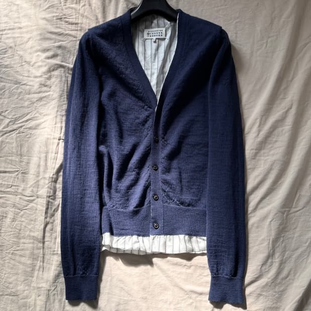 마르지엘라 레이어드 울 가디건