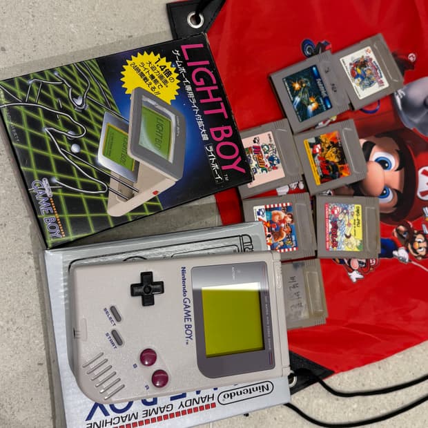 닌텐도 게임보이 DMG-01 <신품급> 라이트보이 추가