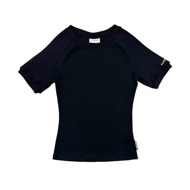지초이 24-004 RAGLAN T-SHIRT (BLACK)