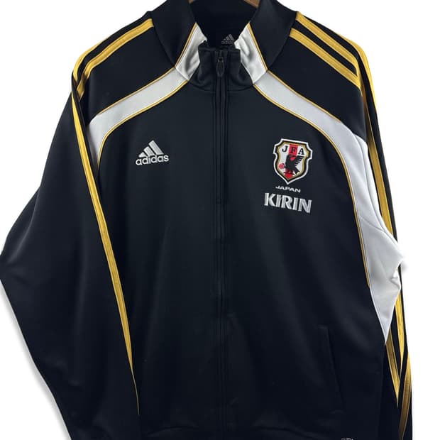 아디다스 블랙골드 일본 국대 트랙탑져지2203