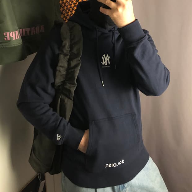 솔로이스트 뉴에라 양키즈 후드