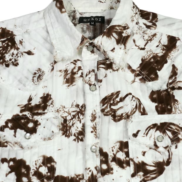 brush print shirt