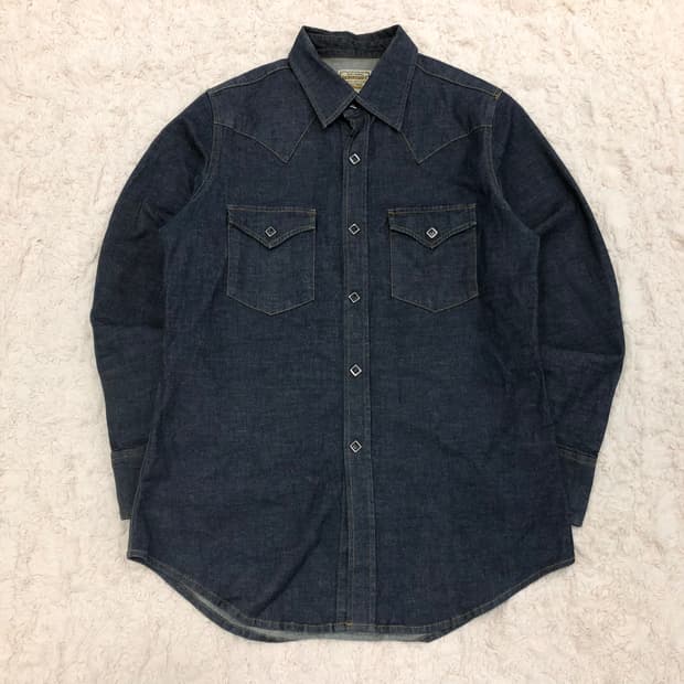빅존 데님 웨스턴 셔츠