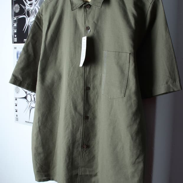 (L-XL) 유니클로 반팔 카라 티셔츠 새상품 셔츠 남방 마-H31446