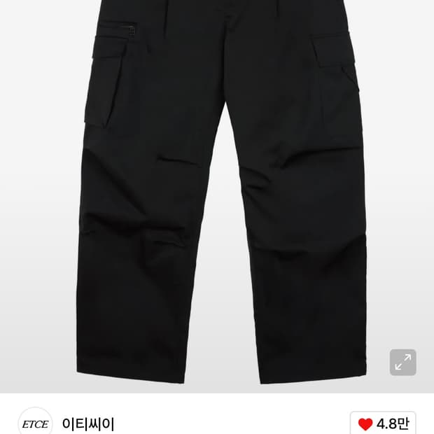 이티씨이 카고팬츠 L