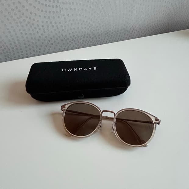 OWNDAYS 일본제 선글라스 브라운