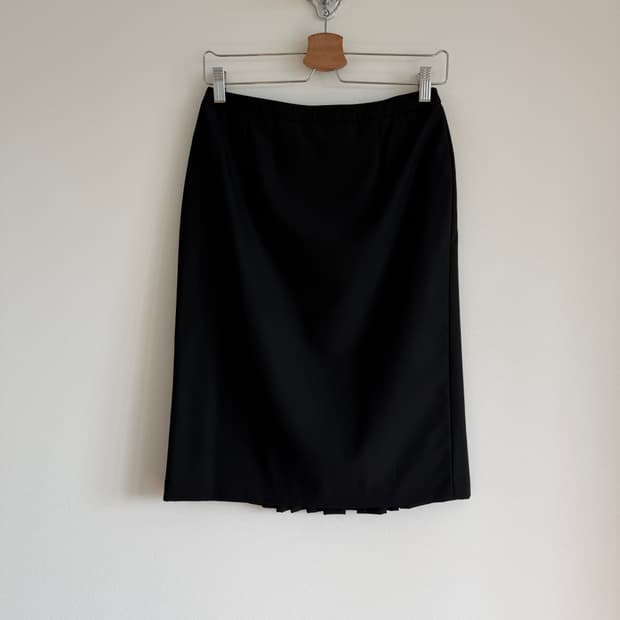 마인(MINE) 울 스커트 