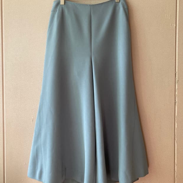 타임 A라인 와이드 팬츠