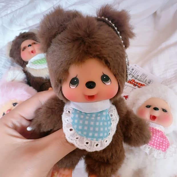 몬치치 토모다치 곰 키링 (당일배송)