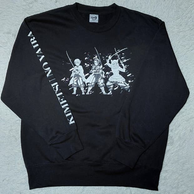 GU 귀멸의 칼날 기모 맨투맨 (L/100)