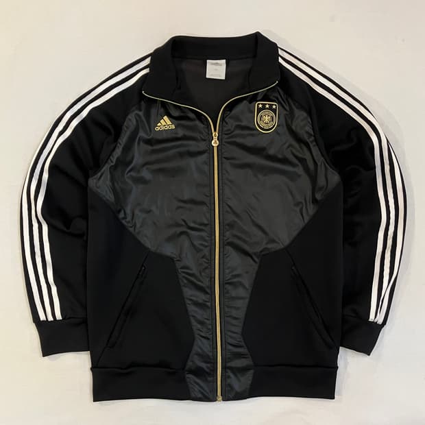 아디다스 10-11 독일 국대 져지 자켓 블랙