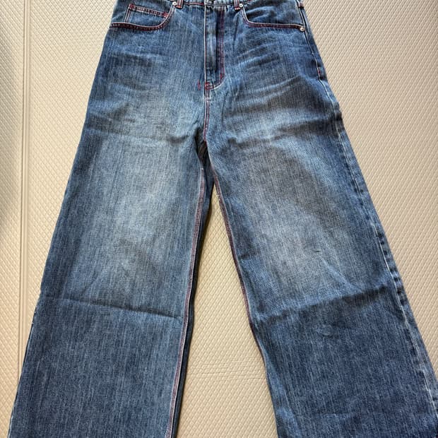 (M) ERL 인디애나 디스트레스드 데님