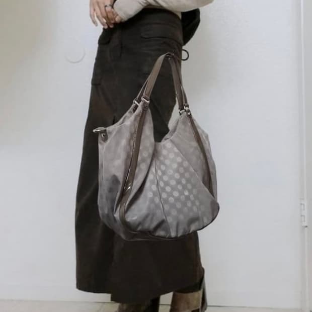 (상태 s급) 요지야마모토 도트 숄터백