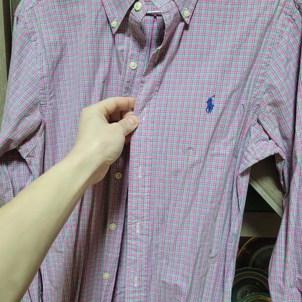 폴로 랄프로렌 체크 셔츠