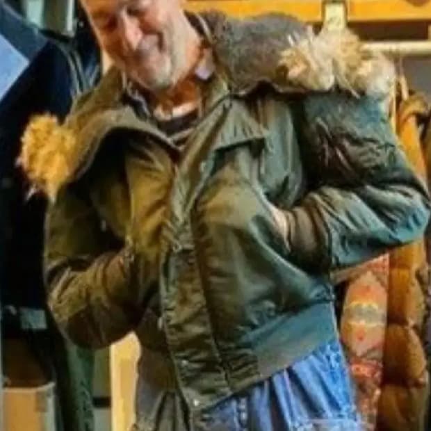 오리지날 미공군 N-2B 지급용 울 파일 항공자켓