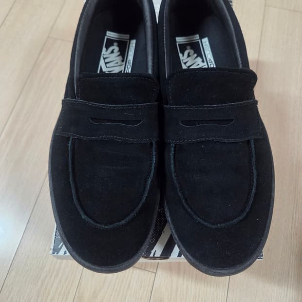 반스 스케이트 로퍼 스웨이드 블랙 260