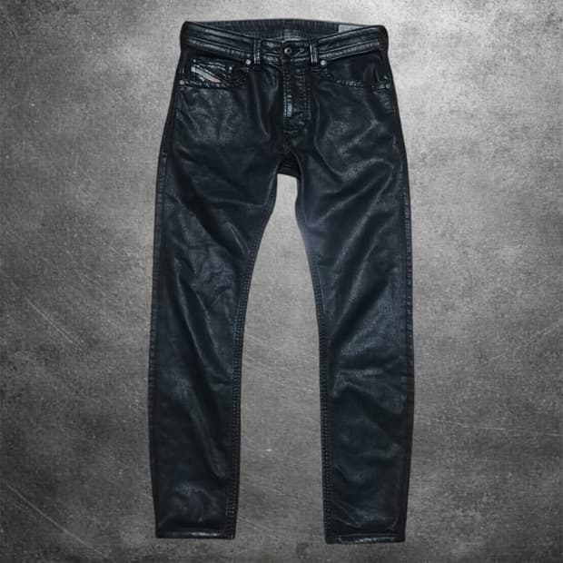 [Diesel] coating jeans